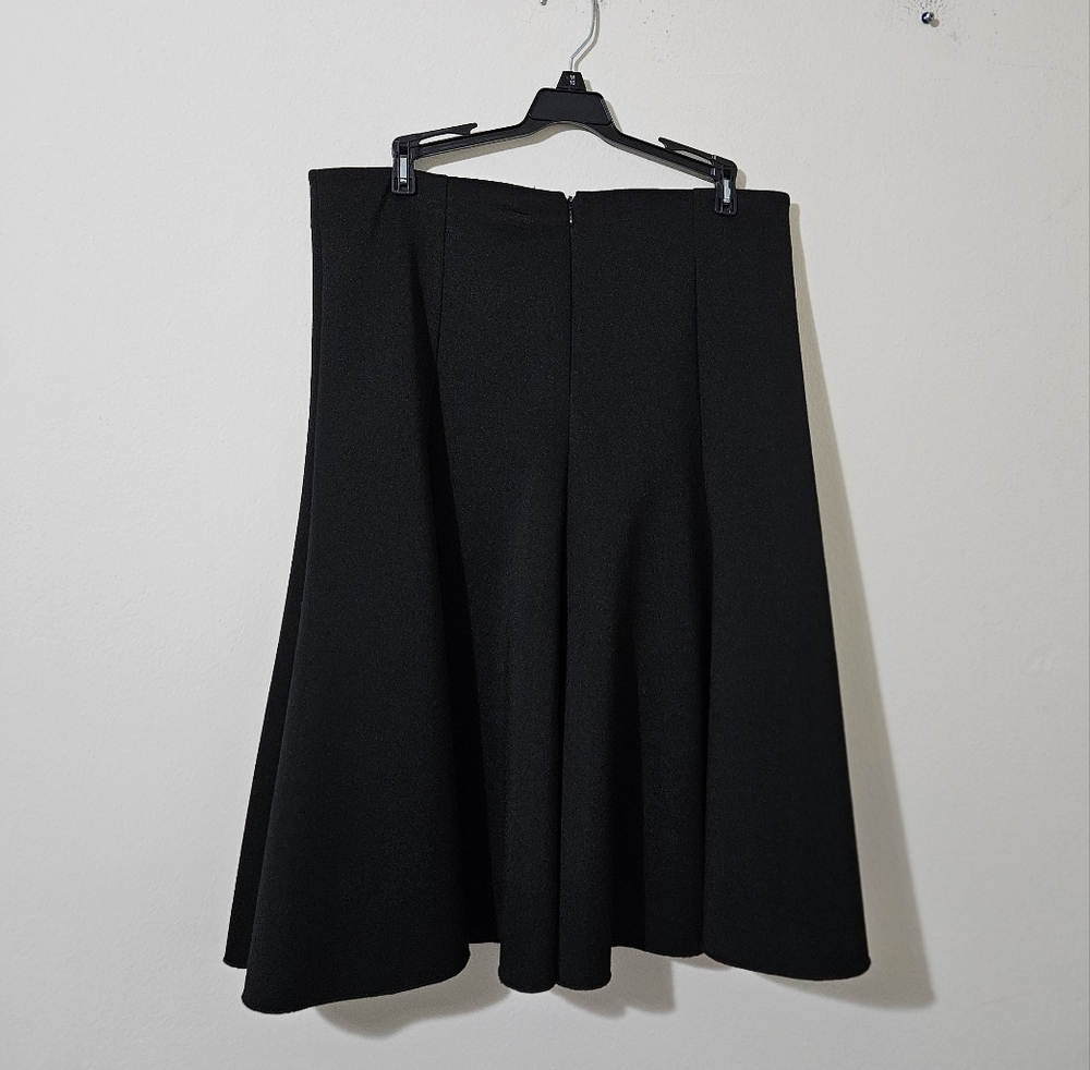 Vince Camuto Flared Scuba Skirt
